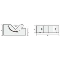 ファーステック アジャスタブルアングルプレート FT-AP1046 1台 63-1407-18（直送品）