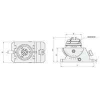 ファーステック 精密二次元レバーチャック FT-CHM-SE02 1台 63-1408-96（直送品）