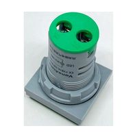 共立電子産業 DC4ー100V LEDデジタル電圧計 角型 緑 65-9620-76 1個（直送品）