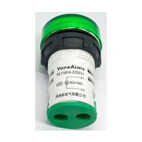 共立電子産業 DC4ー100V LEDデジタル電圧計 丸型 緑 65-9620-81 1個（直送品）