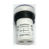 共立電子産業 DC4ー100V LEDデジタル電圧計 丸型 白 65-9620-83 1個（直送品）