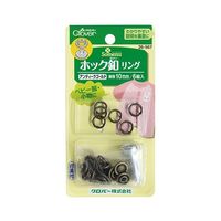 クロバー ホック釦リング 10mm (アンティークゴールド) 26567 1個(6組) 62-4082-52（直送品）