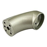 和気産業 室内手すり用金具 エンド シルバー 32・35mm兼用 UB-14S 1セット(4個)（直送品）