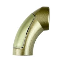 和気産業 室内手すり用金具 エンド シルバー 32mm専用 UB-24S 1セット(4個)（直送品）