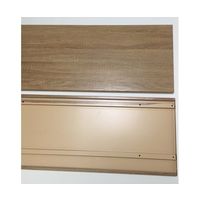 アズワン 木目調スチール棚セット ラスティック柄調 W90×D40cm 65-9345-31 1個（直送品）