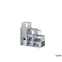 パックス工業 25cm段差用ひな段 3段 5連セット H750(D300) H-35S75 1セット 63-1219-41（直送品）