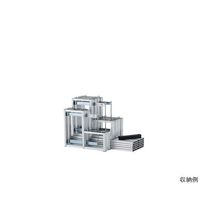 パックス工業 25cm段差用ひな段 2段 5連セット H500(D300) H-25S50 1セット 63-1219-43（直送品）