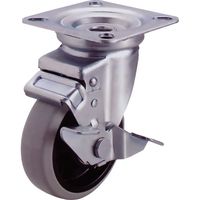 ユーエイ J・JB型キャスター(自在車・プレート式) WJBー75ーR 1セット(2個)（直送品）