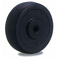 ユーエイ ETーS型(ストッパー付) 自在車(ダブルベアリング) ねじ込み式 ETー75NSーM12ー35 1セット(6個)（直送品）