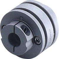 三木プーリ サーボフレックスカップリング SFCーDA2(ダブルエレメント・クランプ) SFCー035DA2ー6.35Bー9.525B 1個（直送品）