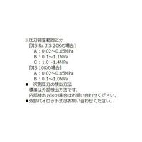 ヨシタケ FCD/SUS一次圧力調整弁(ネジ込・蒸気) GPR-2000-20A 1個 64-4028-68（直送品）