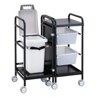 アズワン ナビス連結おむつ交換車 臭い漏れ低減タイプ 8-613-02 1台（直送品）