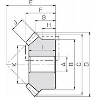 小原歯車工業 マイタ|マイタ MM MM4ー25 1個（直送品）