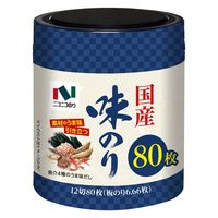 ニコニコのり 国産味のり 卓上 12切80枚 1セット（1個×2）海苔