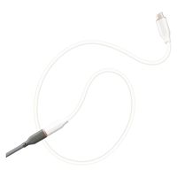 エアージェイ 強化コネクターふわふわ延長ケーブル CtoC 2m CCJ-FM2M 1本