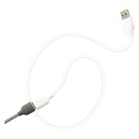 エアージェイ 強化コネクターふわふわ延長ケーブル AtoA 1m UCJ-FM1M 1本