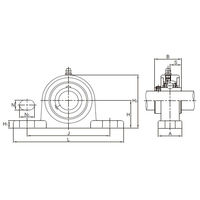 旭精工 ステンレス製インサート軸受ユニット MUCP206VNY 1個（直送品）