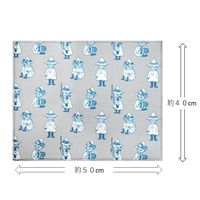 ムーミン 吸水 水切りマット キッチン 40×50cm スナフキン 1個 食器水切り オカトー