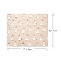 ムーミン 吸水 水切りマット キッチン 40×50cm リトルミイ 1個 食器水切り オカトー