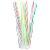 太口 ストロー 1パック（10本入） 環境にやさしい植物由来原料配合 ストリックスデザイン