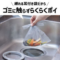 らくポイリング 水切りゴミ袋 排水口 ゴミ受け用 抗菌 脱臭 本体 1個（本体リング1個+専用袋5枚入） ダイセルミライズ