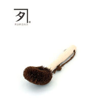 しゅろのごしごしたわし 土鍋用 ブナ柄 日本製 1個 高田耕造商店