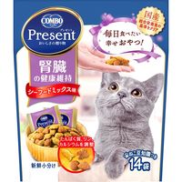 コンボ プレゼント 腎臓の健康維持 シーフードミックス味 総合栄養食 国産 42g（3g×14袋）5個 猫 おやつ