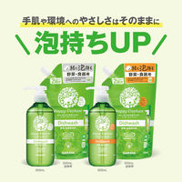 ハッピーエレファント 野菜・食器用洗剤 オレンジ＆ライムの香り ポンプ 本体 300mL 1個 サラヤ