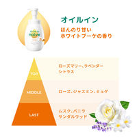 naive（ナイーブ） 泡で出てくるボディソープ オイルイン ポンプ 600ml 2個 クラシエ
