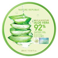 ネイチャーリパブリック マイルド&モイスチャー アロエジェル ジャー 300ml 3個