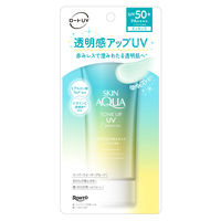 スキンアクア トーンアップUVエッセンス ミントグリーン 80g SPF50+・PA++++ ロート製薬