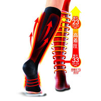 SLIMWALK（スリムウォーク） メディカルリンパ ショート おうち用 ブラック S～M 1セット（2個） ピップ