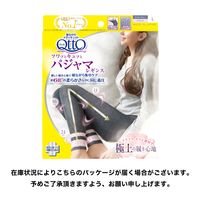 【セール】寝ながらメディキュット フワッとキュッと パジャマレギンス ネイビーグレー L Dr.Scholl（ドクターショール) レディース