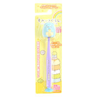 すみっコぐらし ハブラシ マスコット付き吸盤歯ブラシ とかげ 1本 ユーカンパニー 歯ブラシ（子供用）