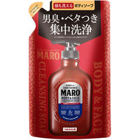 MARO（マーロ）ボディソープ 全身用クレンジングソープ 詰め替え 380ml 10個