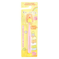 すみっコぐらし ハブラシ マスコット付き吸盤歯ブラシ とんかつ 1本 ユーカンパニー 歯ブラシ（子供用）