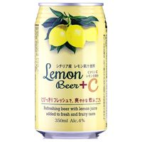 クラフトビール ビール フルーツビール 日本ビール レモンビール+C 350ml 缶 6本