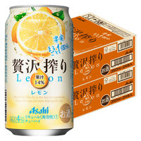 チューハイ 酎ハイ アサヒ 贅沢搾り レモン 350ml 缶 2箱（48本）