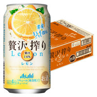 チューハイ 酎ハイ アサヒ 贅沢搾り レモン 350ml 缶 1箱（24本）