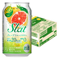 チューハイ 酎ハイ アサヒ Slat（すらっと）グレープフルーツサワー 350ml 缶 1箱（24本）