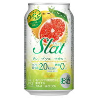 チューハイ 酎ハイ アサヒ Slat（すらっと）グレープフルーツサワー 350ml 缶 6本