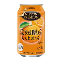 チューハイ 合同酒精 ニッポンプレミアム 愛媛県産いよかん 缶 350ml 1箱（24本）