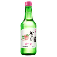 眞露 チャミスル ピーチ 360ml 1セット（5本）　眞露　ジンロ　リキュール