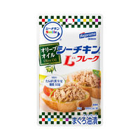 シーチキンL（エル）フレーク オリーブオイル まぐろ油漬 パウチ 50g 1セット（3個）はごろもフーズ シーチキンスマイル