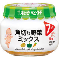 【7ヵ月頃から】キユーピーベビーフード 瓶詰 角切り野菜ミックス 70g 1セット（6個）離乳食