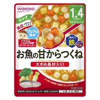 【1歳4ヵ月頃から】BIGサイズのグーグーキッチン お魚の甘からつくね 6袋 アサヒグループ食品