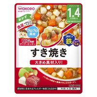 【1歳4ヵ月頃から】BIGサイズのグーグーキッチン すき焼き 6袋 アサヒグループ食品