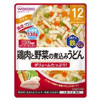 【12ヵ月頃から】BIGサイズのグーグーキッチン 鶏肉と野菜の煮込みうどん 6袋 アサヒグループ食品