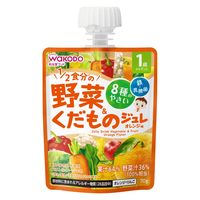 和光堂 1歳からのMYジュレドリンク 1/2食分の野菜＆くだもの（オレンジ味） 1セット（1個（70g）×6） アサヒグループ食品