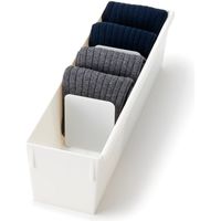 吉川国工業所 さっ取りシリーズ 靴下ケース ホワイト ST-01 1個